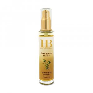 H&B Serum for Hair with Fragrant Oils and Dead Sea Minerals - Flax Oil