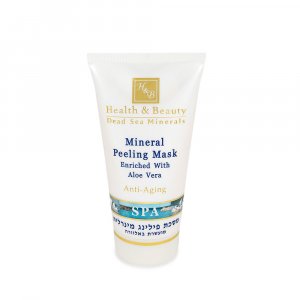 H&B Peeling Anti-Aging Face Mask  Enriched with Dead Sea Minerals, Aoe Vera and More
