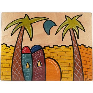 Jerusalem Design Rectangular Placemat - Kakadu