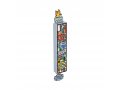 Acrylic Mezuzah Case, Lively Jerusalem Design - Dorit Judaica