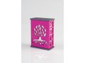 Agayof Tree Of Life Aluminum Tzedakah Box - Pink