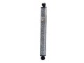 Aluminum Mezuzah Case Flowers in Gray Design - Dorit Judaica