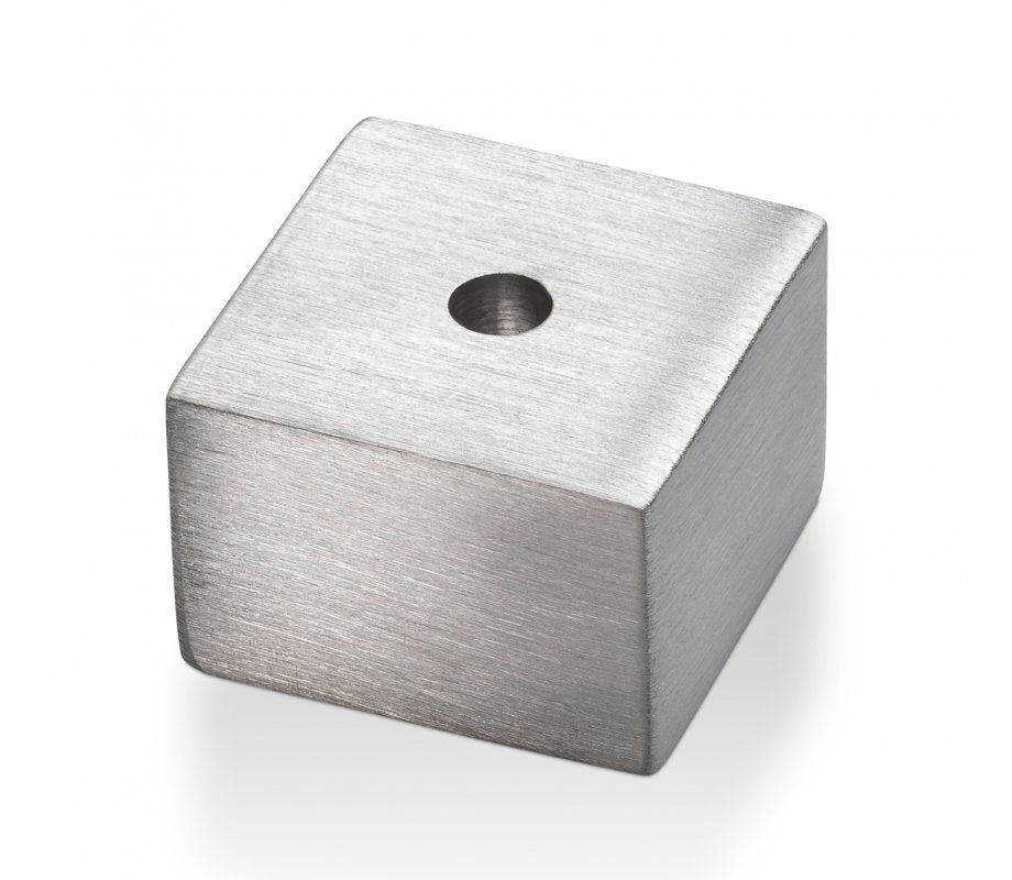 Anodized Aluminum Hanukkah Dreidel Flower Design, Turquoise - Adi Sidler