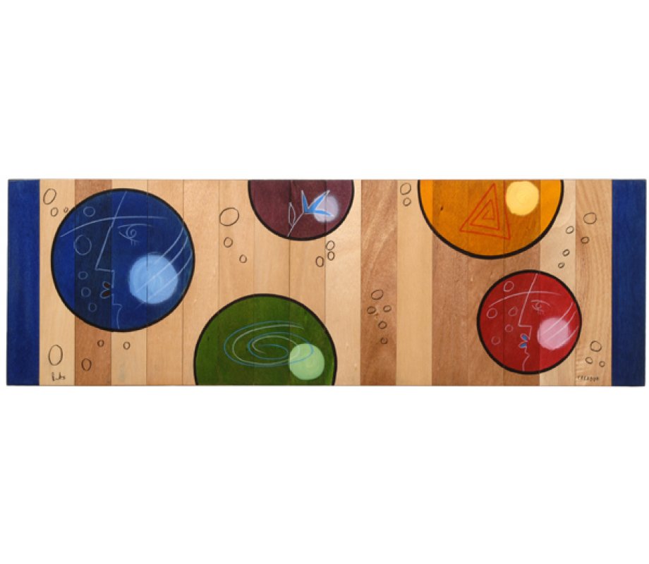 Bubbly Design Table Runner - Kakadu