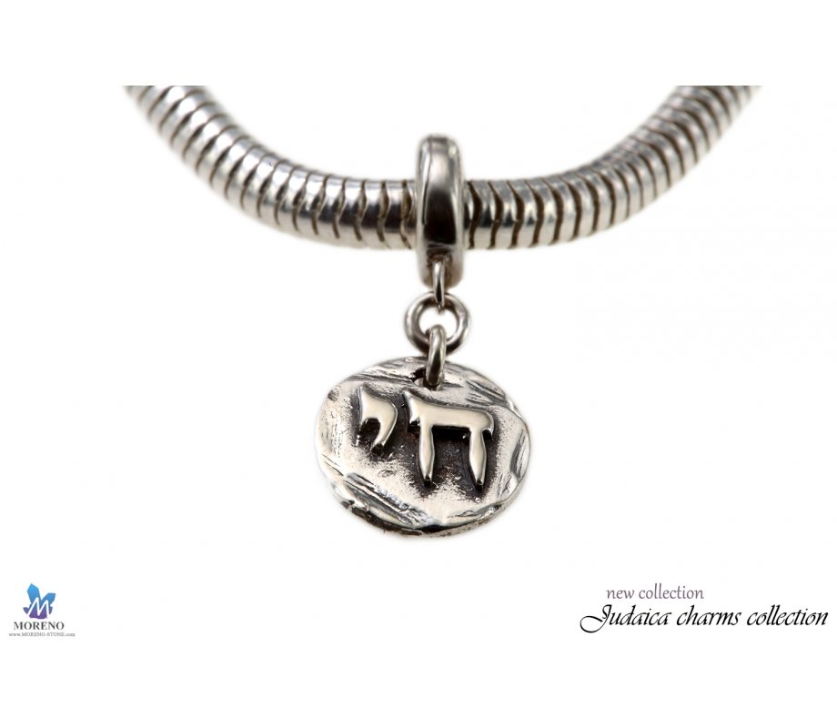 Chai Silver Bracelet Charm