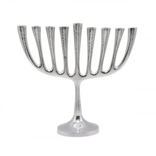 Classic Large Hanukkah Menorah, 12 Inches Height - Yair Emanuel