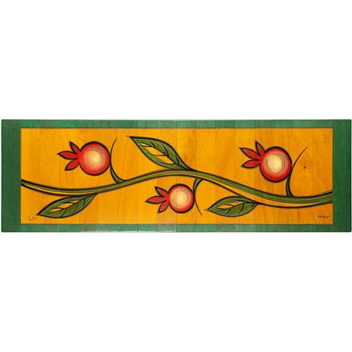 Climbing Pomegranate Table Runner - Kakadu