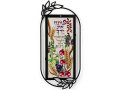Colorful 7 Species of Israel Design Psalms Quote - Dorit Judaica Wall Plaque