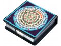 Decorative Memo Box with Blue Mandala and Definition of Optimism - Dorit Judaica