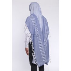 Denim Stripe Shir Non Slip Wool Tallit
