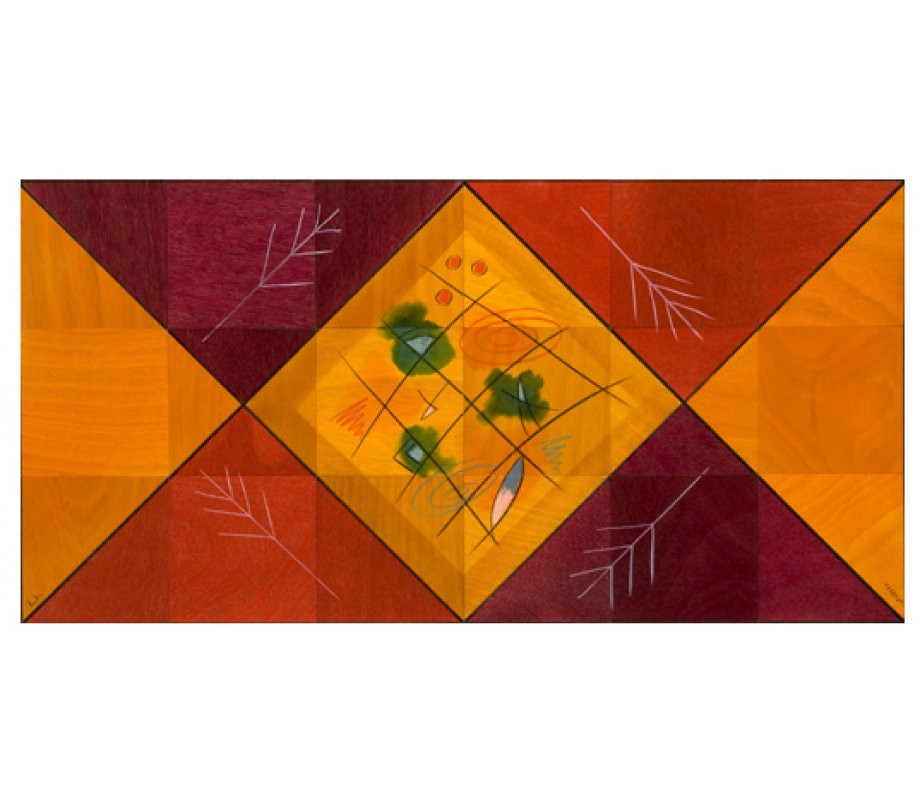 Dream Field Floor Mat - Kakadu
