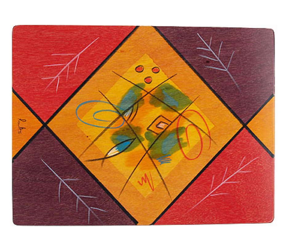 Dream Field Rectangular Placemat - Kakadu