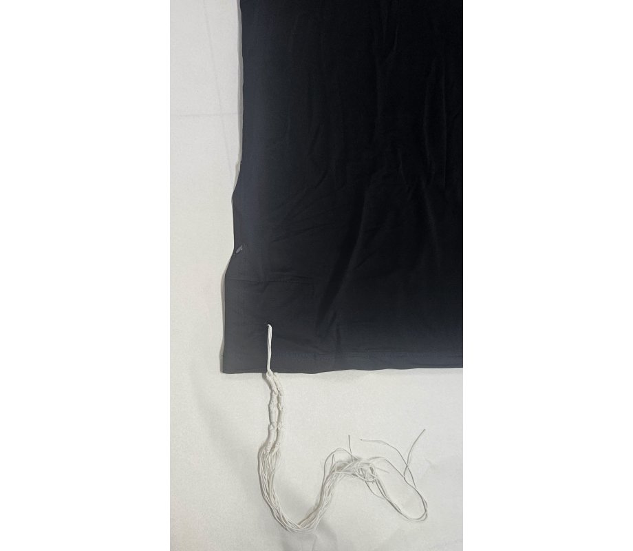 Dry-Fit Tzitzit T-shirt With Kosher Tzitzis in Black