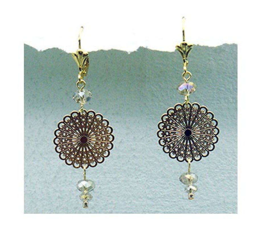 Filigree Earrings - Edita