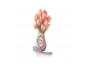 Free Standing Pink Tulip Table Stand, Ahava - Dorit Judaica