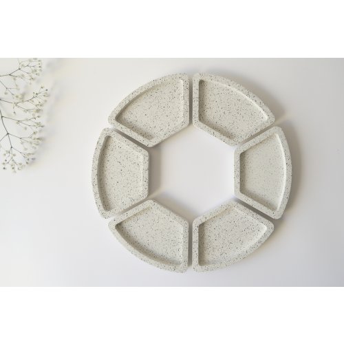 Graciela Noemi Handcrafted Passover Seder Plate - Modular