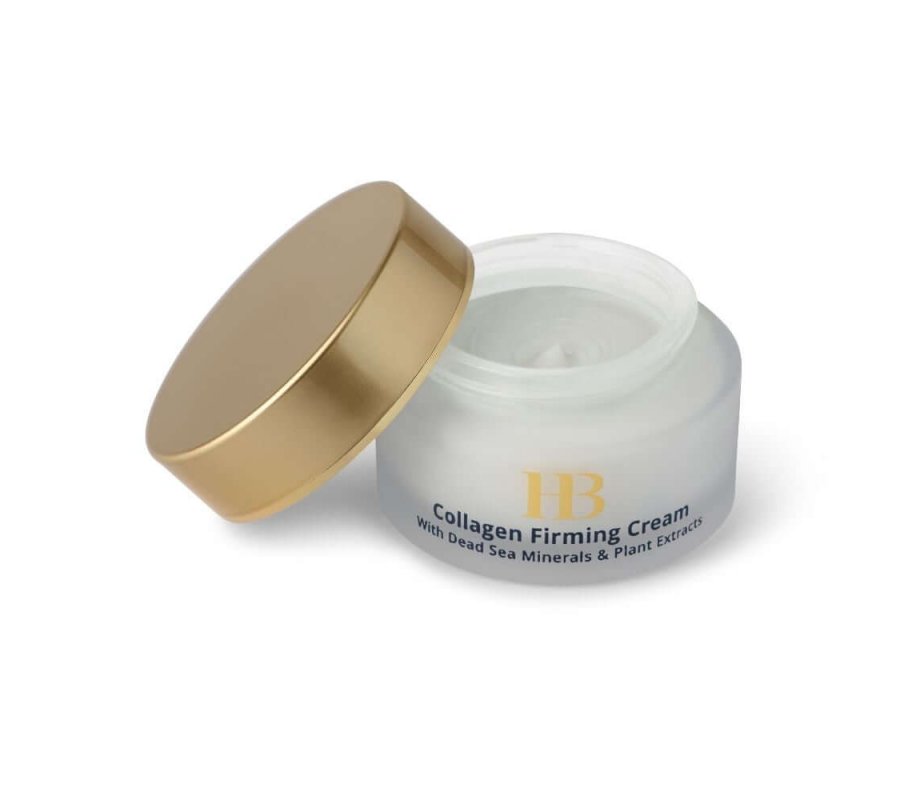 H&B Collagen Firming Cream for Face with Minerals from the Dead Sea