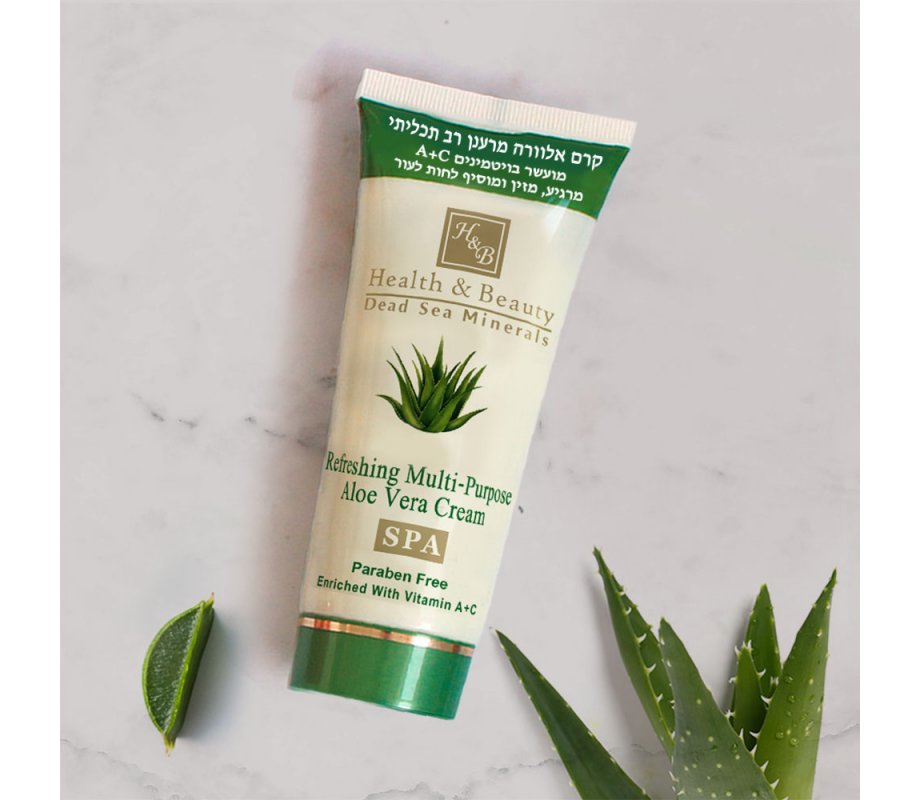 H&B Multi-Purpose Aloe Vera Cream Filled with Dead Sea Minerals
