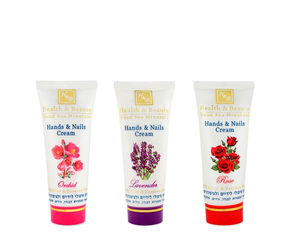H&B Treatment Hand and Nails Cream - Choice of Rose, Lavender or Orchid