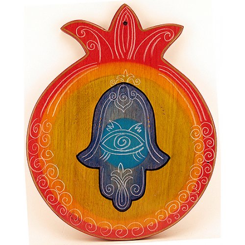 Hamsa Pomegranate Cutting Board by Kakadu