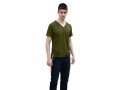 Khaki Adult Size T-Shirt with Tzitzit Attached