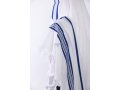 LaMenatzeach Wool Tallit Non Slip Prayer Shawl - Royal Blue