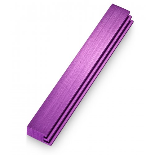 Laser Cut Steps Design Purple Mezuzah Case by Adi Sidler