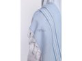 Light Blue Stripe Shir Non Slip Wool Tallit