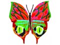 Merav Butterfly Double Sided Steel Wall Sculpture - David Gerstein