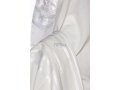 Modim Classic Wool Tallit - Shiny White Stripes