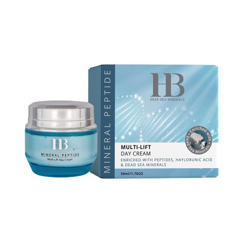 Multi-Lift Day Cream, Enriched with Peptides and Hyaluronic Acid - H&Bs Blue Series