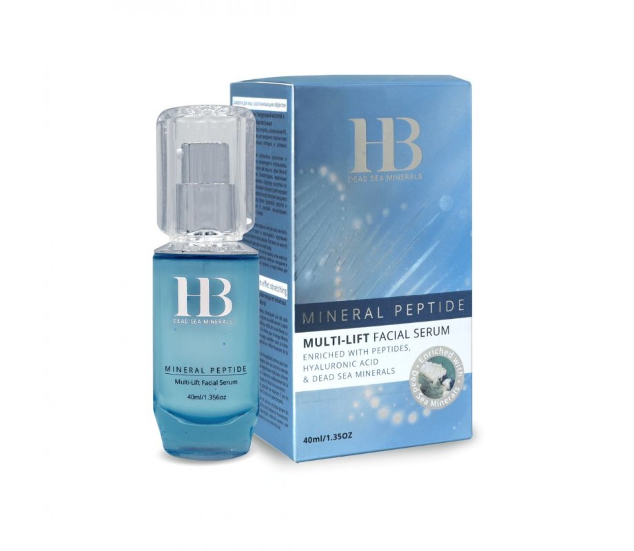Multi-Lift Facial Serum, Enriched with Peptides and More - H&B's Blue Series