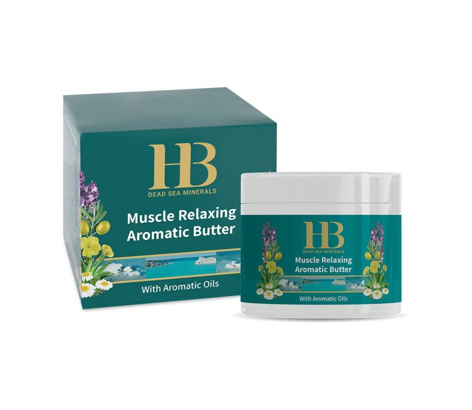 Muscle Relaxing Aromatic Butter Enriched with Oils and Dead Sea Minerals – H&B