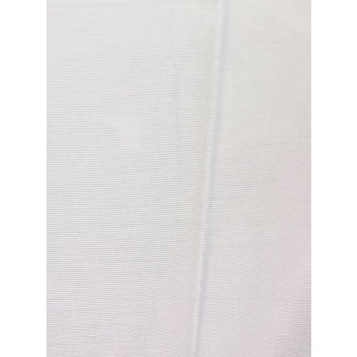 Non Slip Acrylic Prayer Shawl, Textured Checkerboard Weave  White on White Stripes