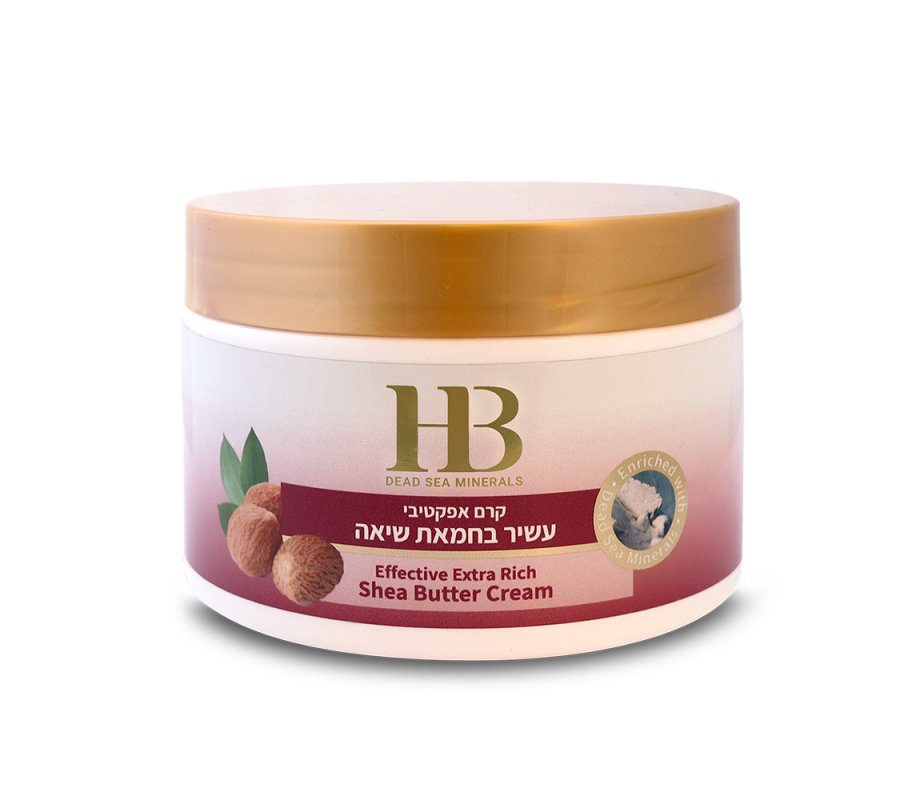 Nourishing Shea Butter Massage Cream Enriched with Dead Sea Minerals – H&B