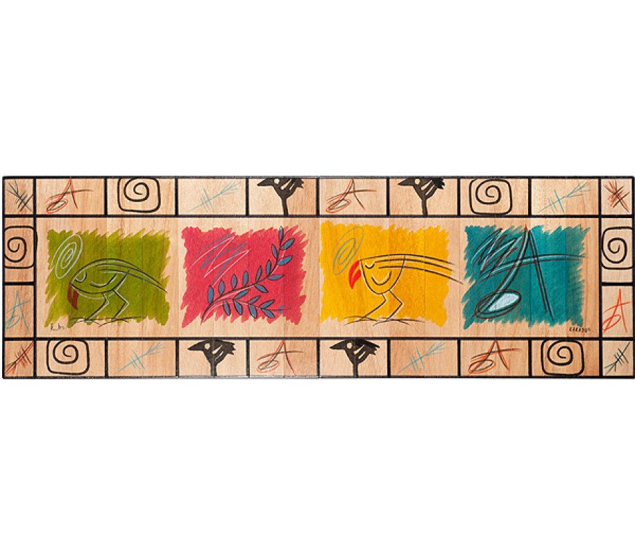 Palette Design Table Runner by Kakadu