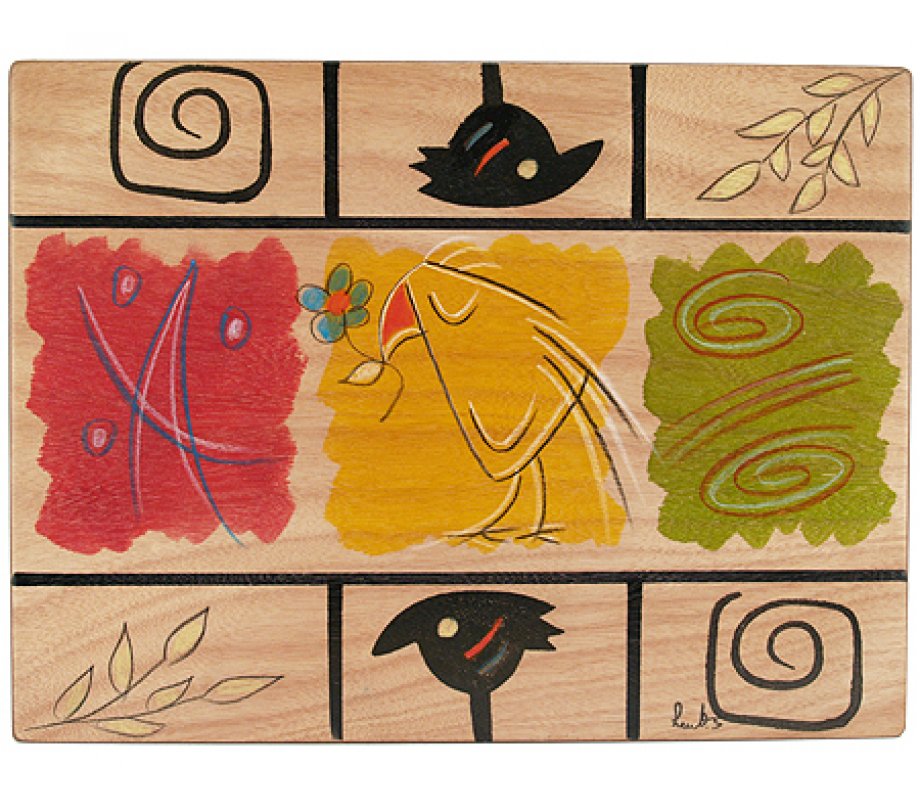 Palette Rectangular Placemat - Kakadu