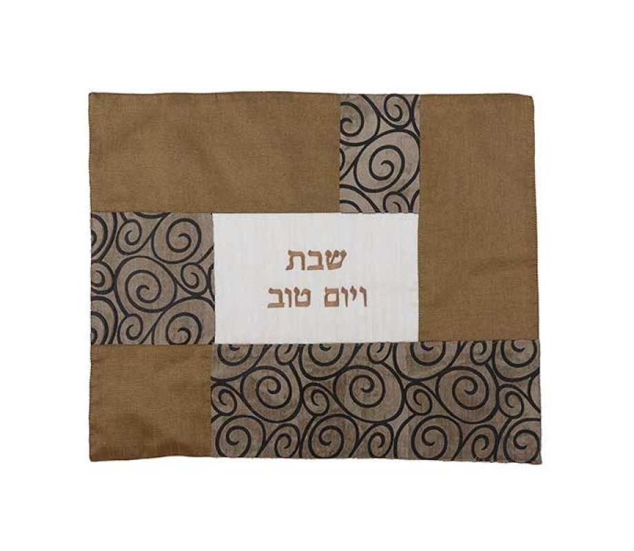 Patchwork Challah Cover, Copper Curls - Yair Emanuel