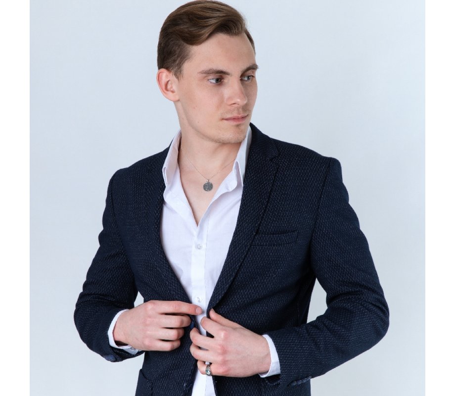 Pendant Necklace, Ancient Coin Menorah Image - Sterling Silver