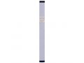 Pillar Mezuzah Case with Curving Shin in Light Colors, 7 Inches Height - Agayof