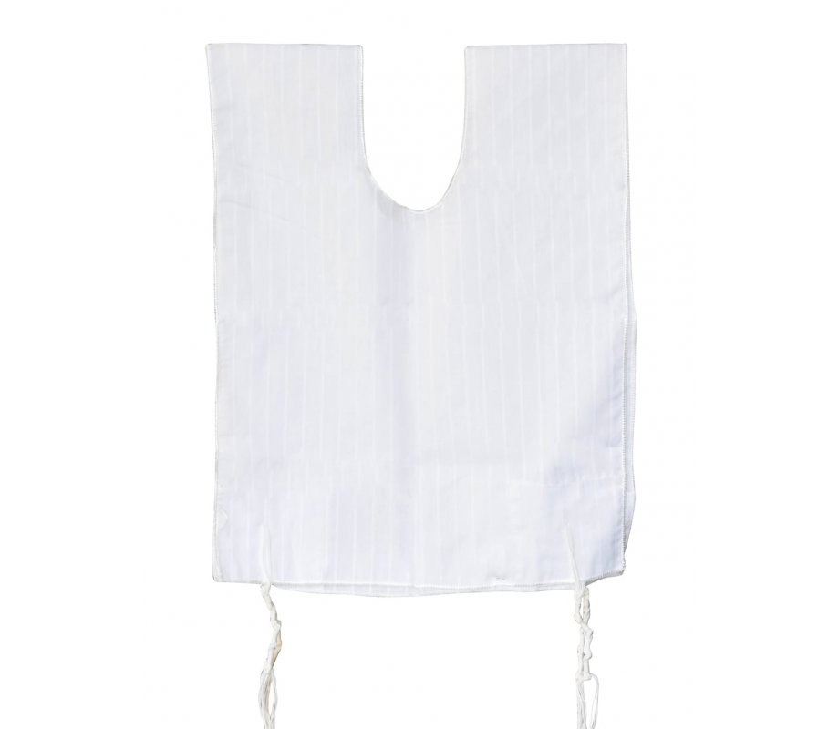 Poly-Cotton Tallit Katan with Tzitzit