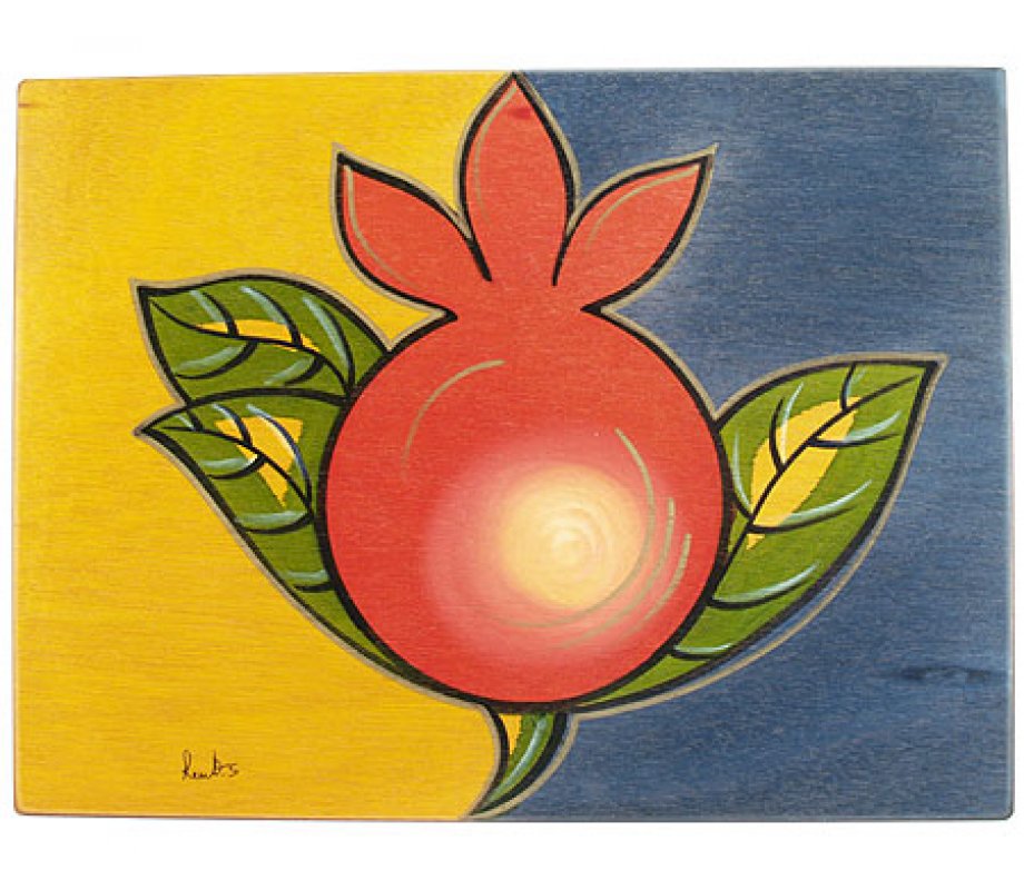 Pomegranate Rectangular Placemat - Kakadu