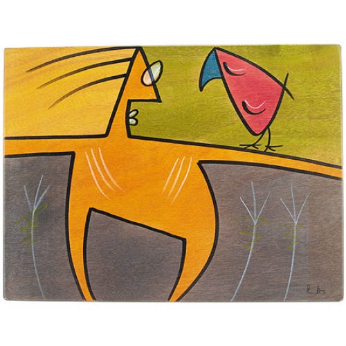 Pose Rectangular Placemat - Kakadu