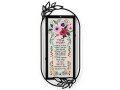 Prayer of Thanks Floral Design - Dorit Judaica Wall Plaque