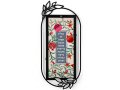 Red Pomegranate Hebrew Home Blessing Dorit Judaica Wall Plaque