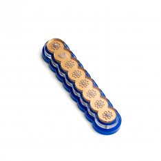 Retro Design Glass and Acrylic Israel Museum Mezuzah Case