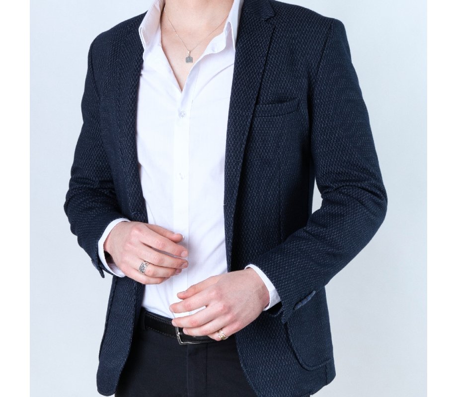 Ring of Sterling Silver with Cutout Stars of David and Glittering Menorahs