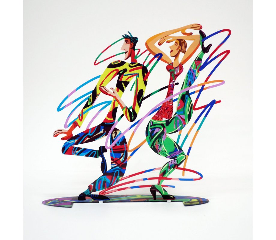 Rockers Free Standing Double Sided Sculpture Figures - David Gerstein