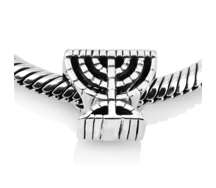 Seven Branch Menorah Charm