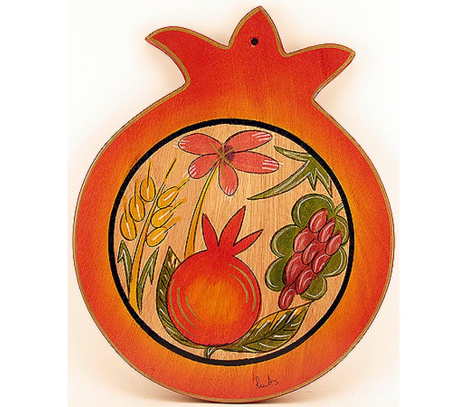 Seven Species Pomegranate Shape Cutting Board - Kakadu